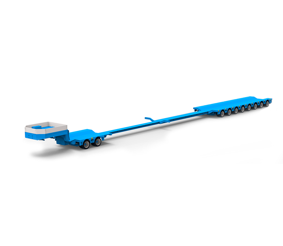 SL-1 Spesiell ultralang semitrailer for tank- og vindturbintårntransport